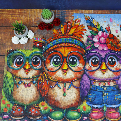 Puzzle - FOUR FUNKY CHICKS