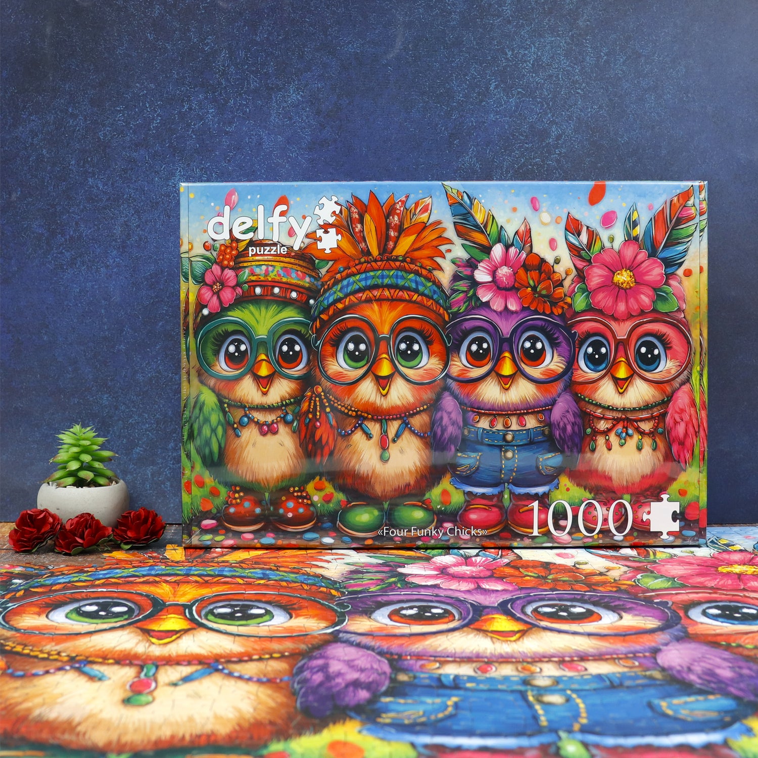 Puzzle - FOUR FUNKY CHICKS