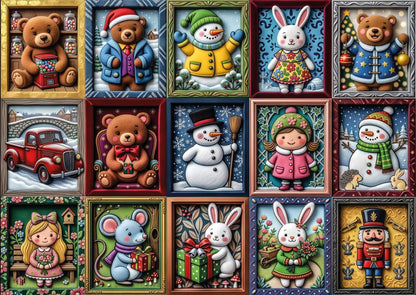 Casse-Tête FRAMED CHRISTMAS CHARM