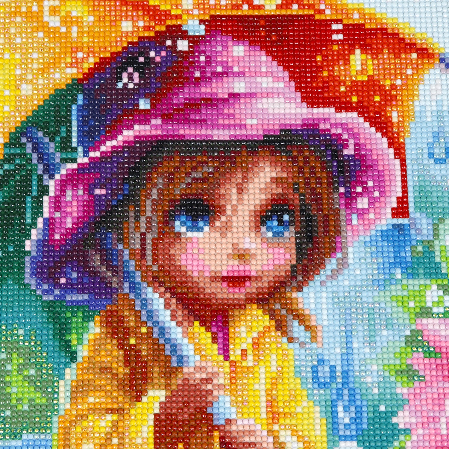 Diamond Painting -  FRIENDS IN THE RAIN