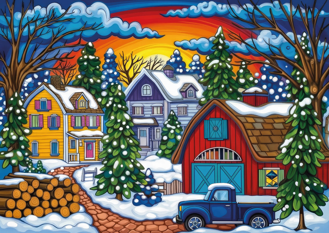 Casse-Tête FROSTED FARM MEMORIES