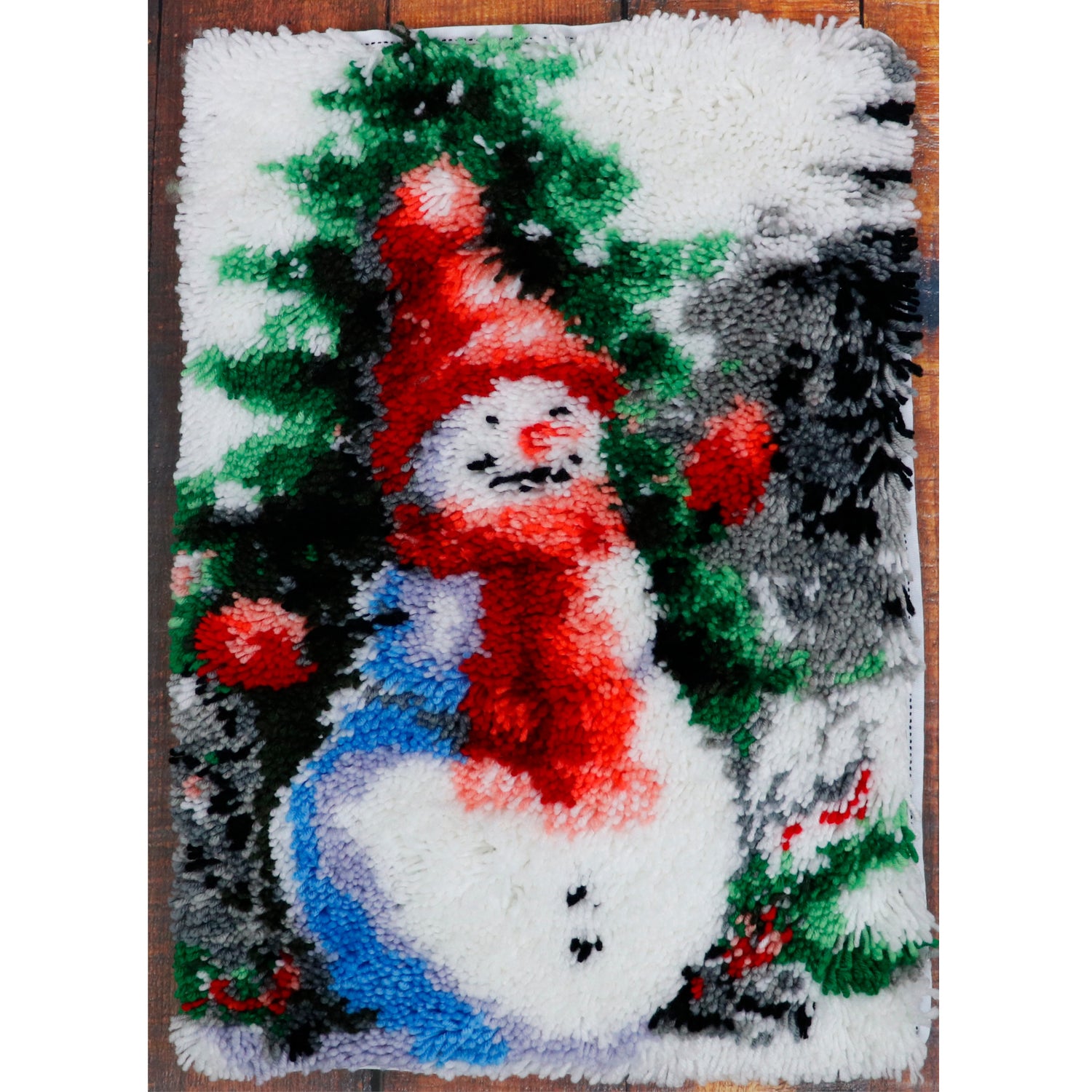 Latch Hook - Small Rug Kit - FROSTY