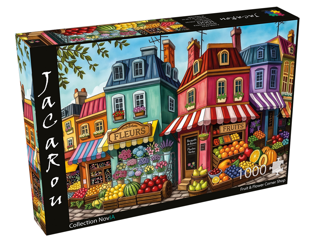 Casse-Tête FRUIT & FLOWER CORNER SHOP