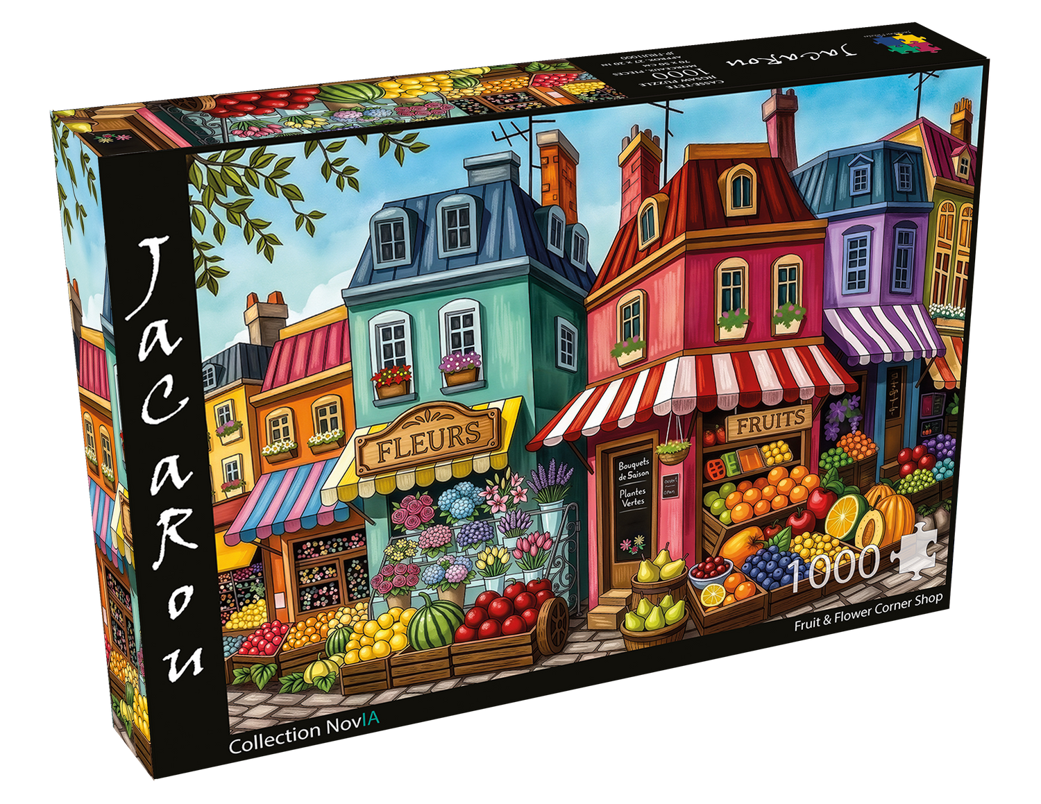 Casse-Tête FRUIT &amp; FLOWER CORNER SHOP