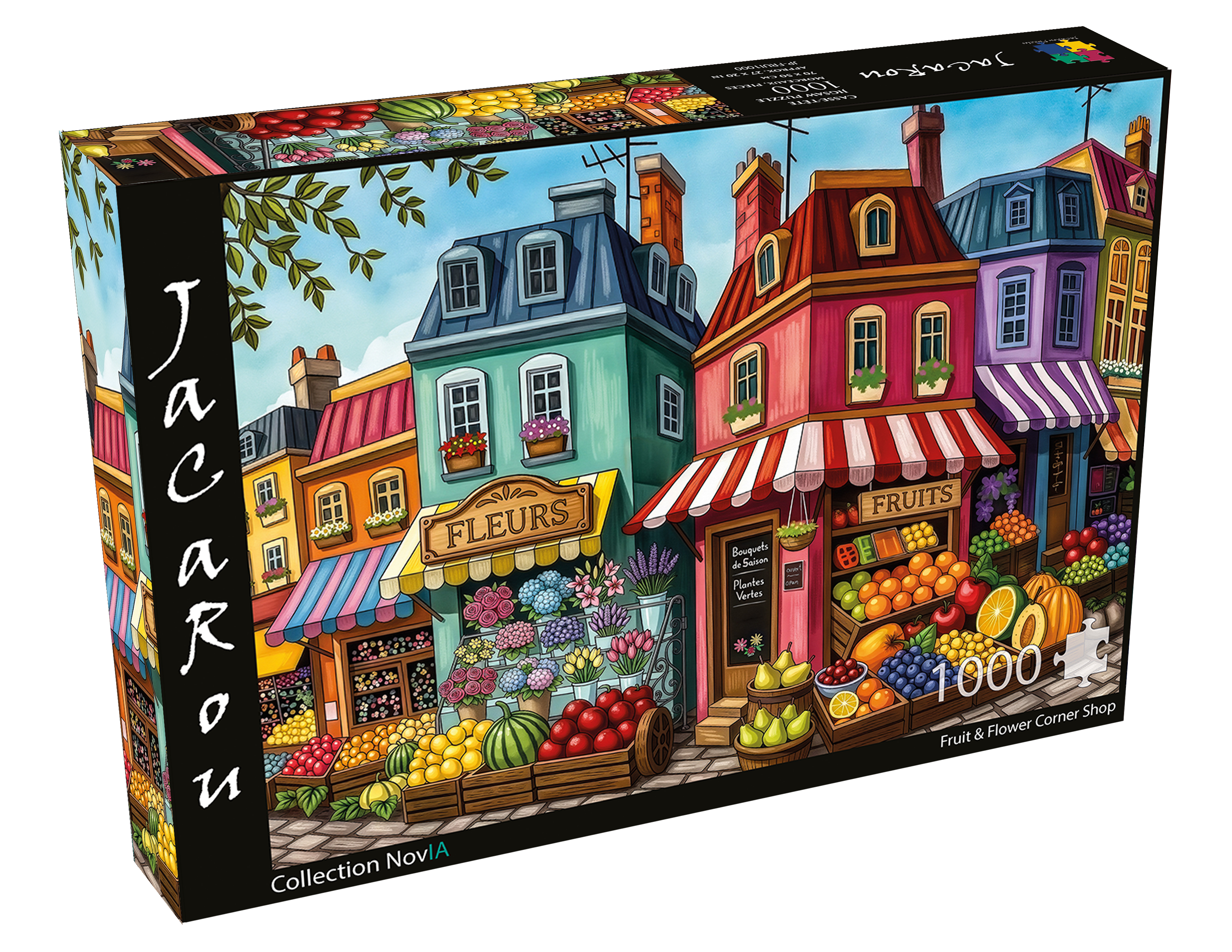 Casse-Tête FRUIT &amp; FLOWER CORNER SHOP