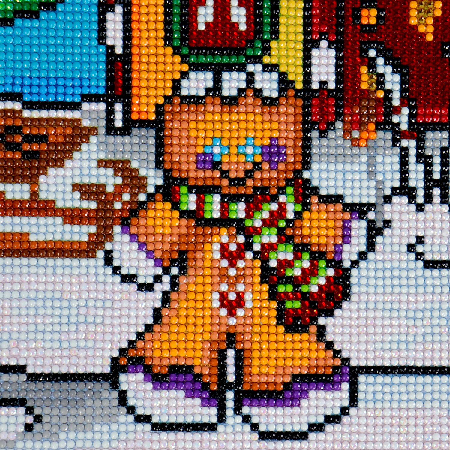 Diamond Painting - GINGERBREAD MAN AND FRIENDS