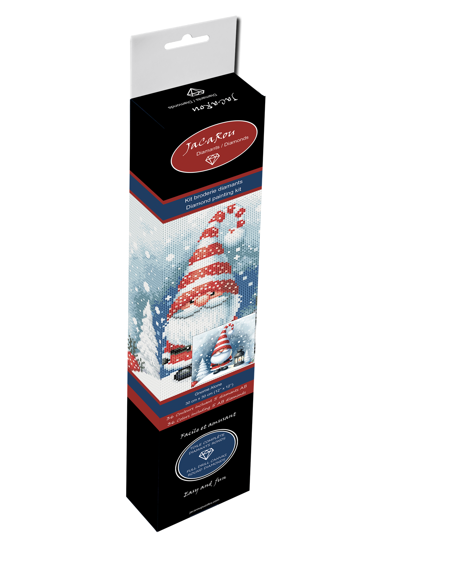 Broderie de diamants RONDS - GNOME ALONE