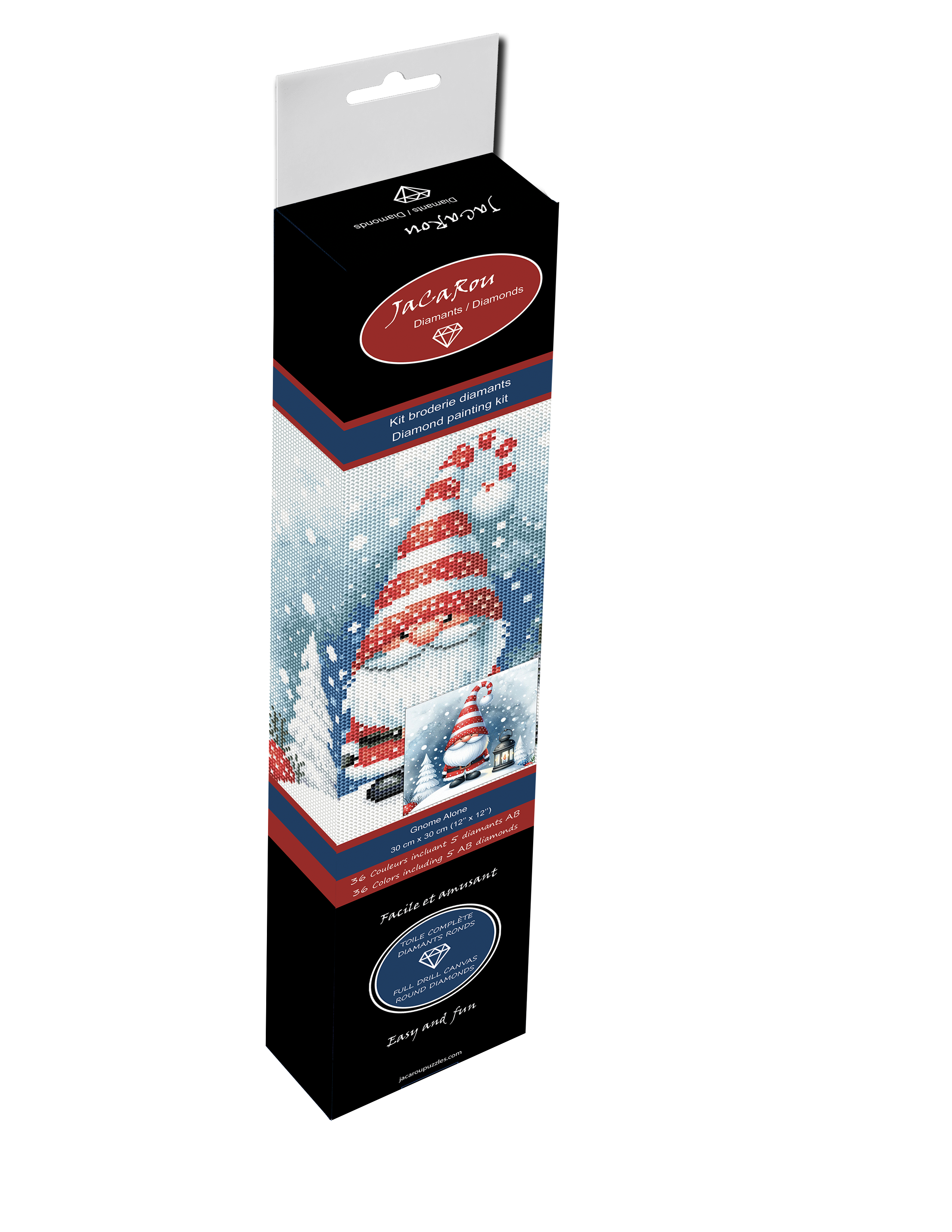Broderie de diamants RONDS - GNOME ALONE