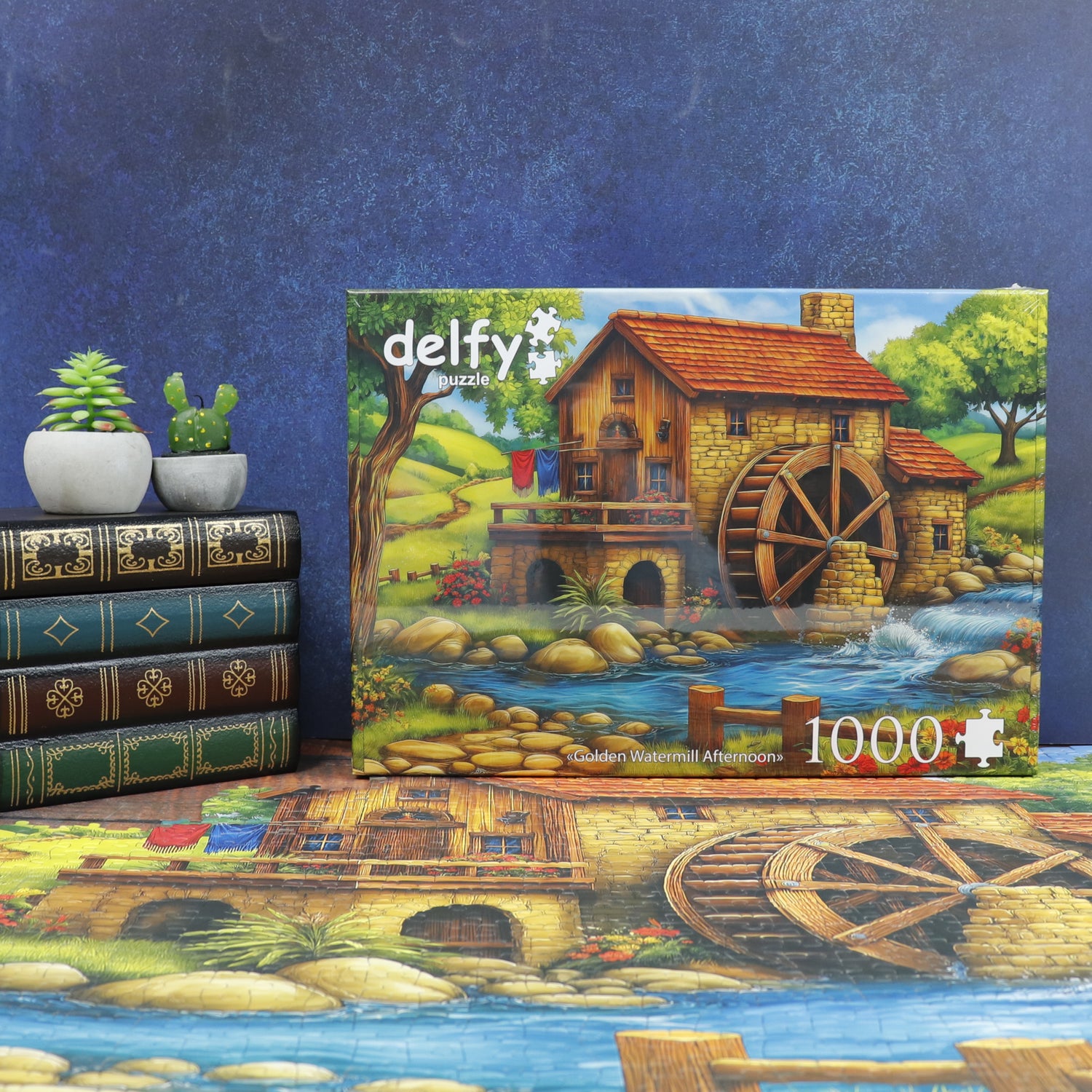 Puzzle - GOLDEN WATERMILL AFTERNOON
