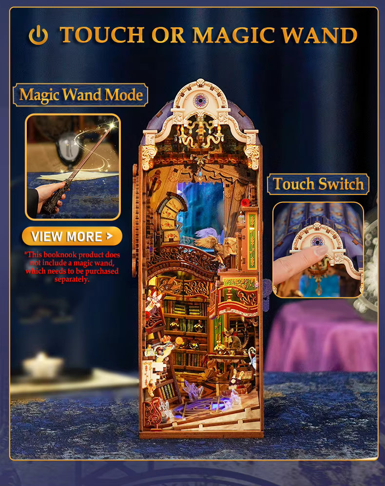 MINI-décor de bibliothèque - BIBLIOTHÈQUE MAGIQUE