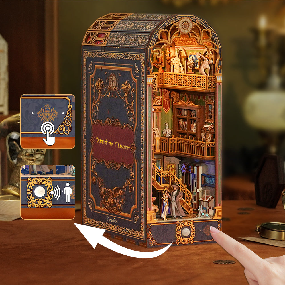 MINI-décor de bibliothèque - MUSÉE SPATIOTEMPOREL