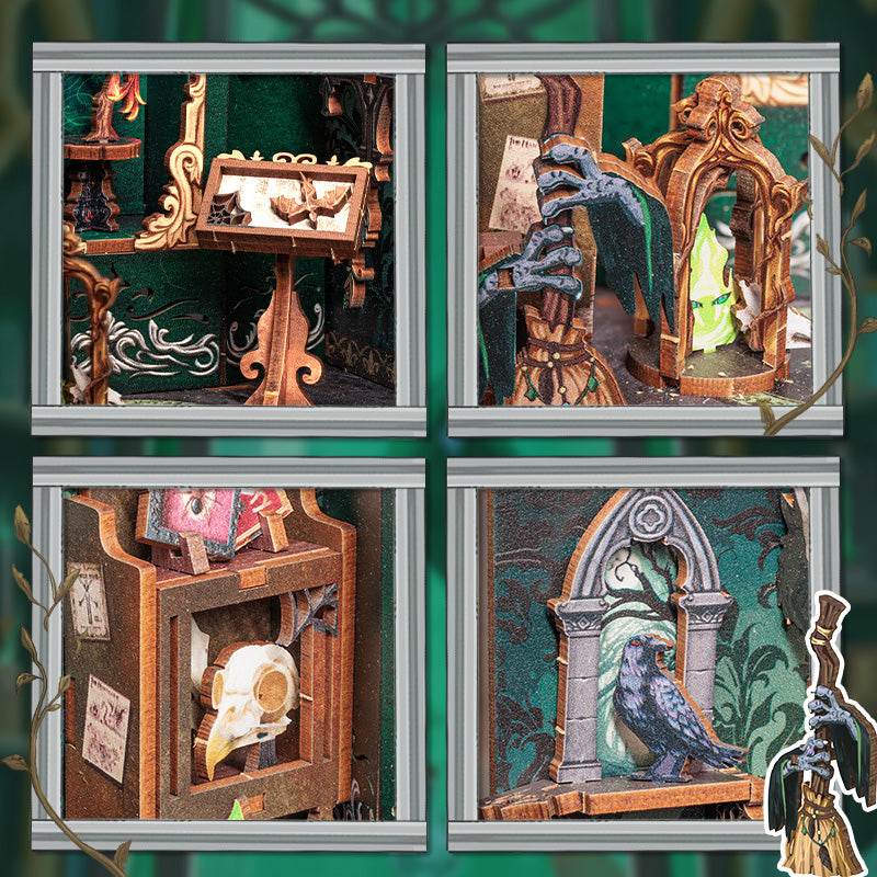 MINI-décor de bibliothèque - L&