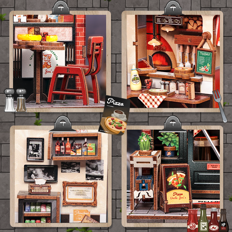 MINI-décor de bibliothèque - UNCLE JOE&