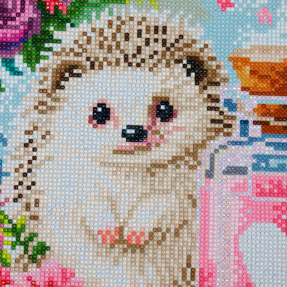 Diamond Painting - SWEET HEDGEHOG LOVE