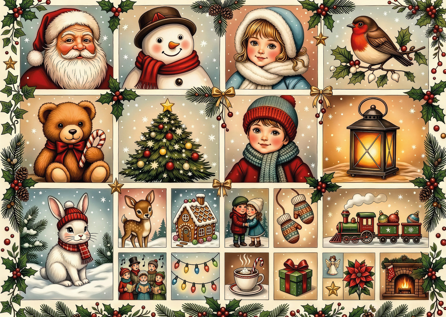 Casse-Tête HOLIDAY JOY MOSAIC