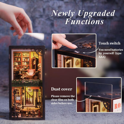 MINI-décor de bibliothèque - L&