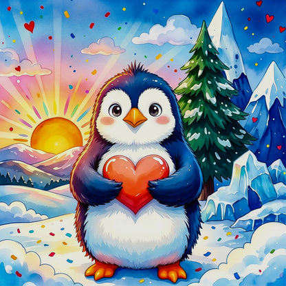 Diamond Painting - FROSTY LOVE