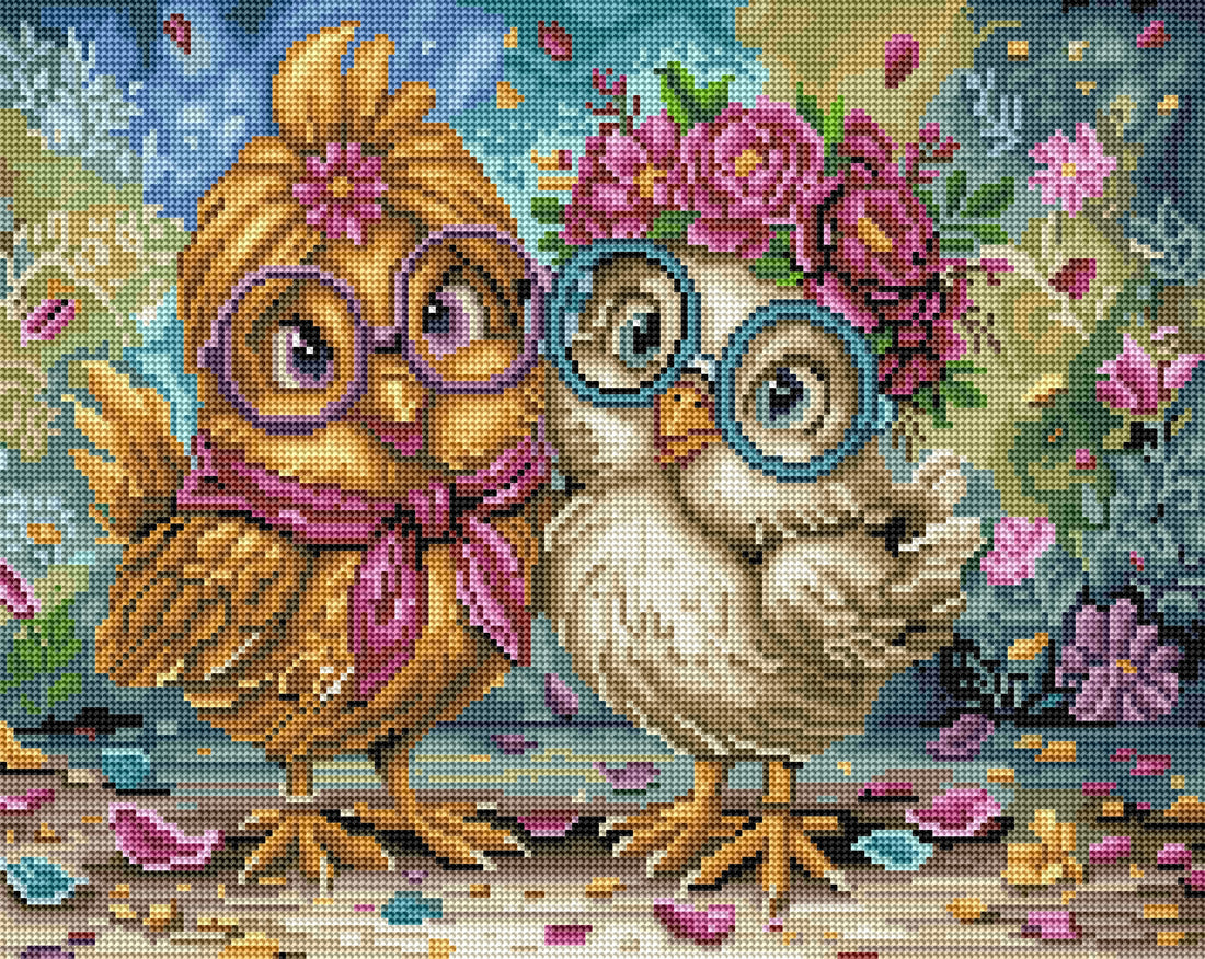 Broderie de diamant RONDS - ADORABLES COPINES