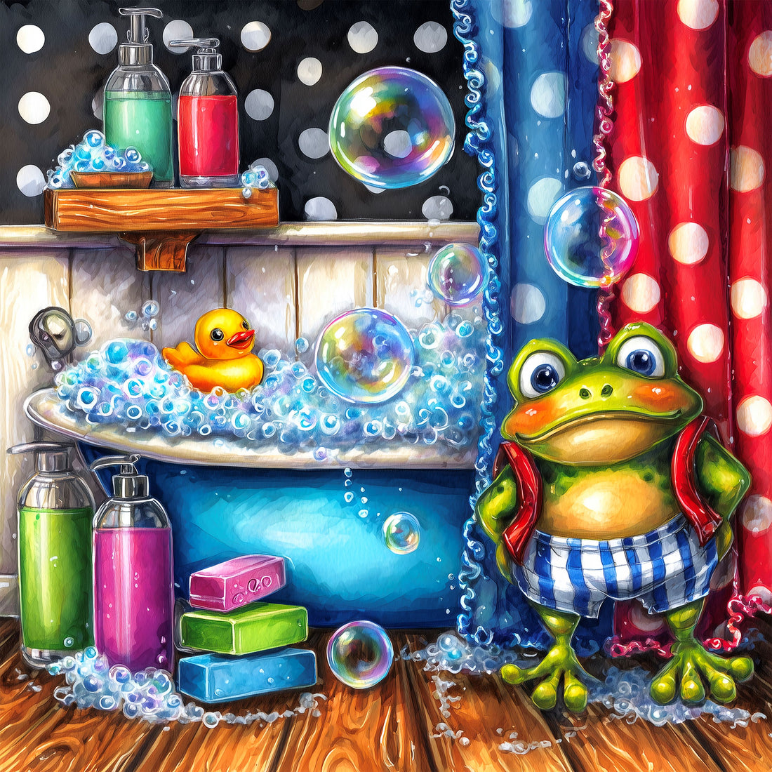 Diamond Painting -  BUBBLE BATH