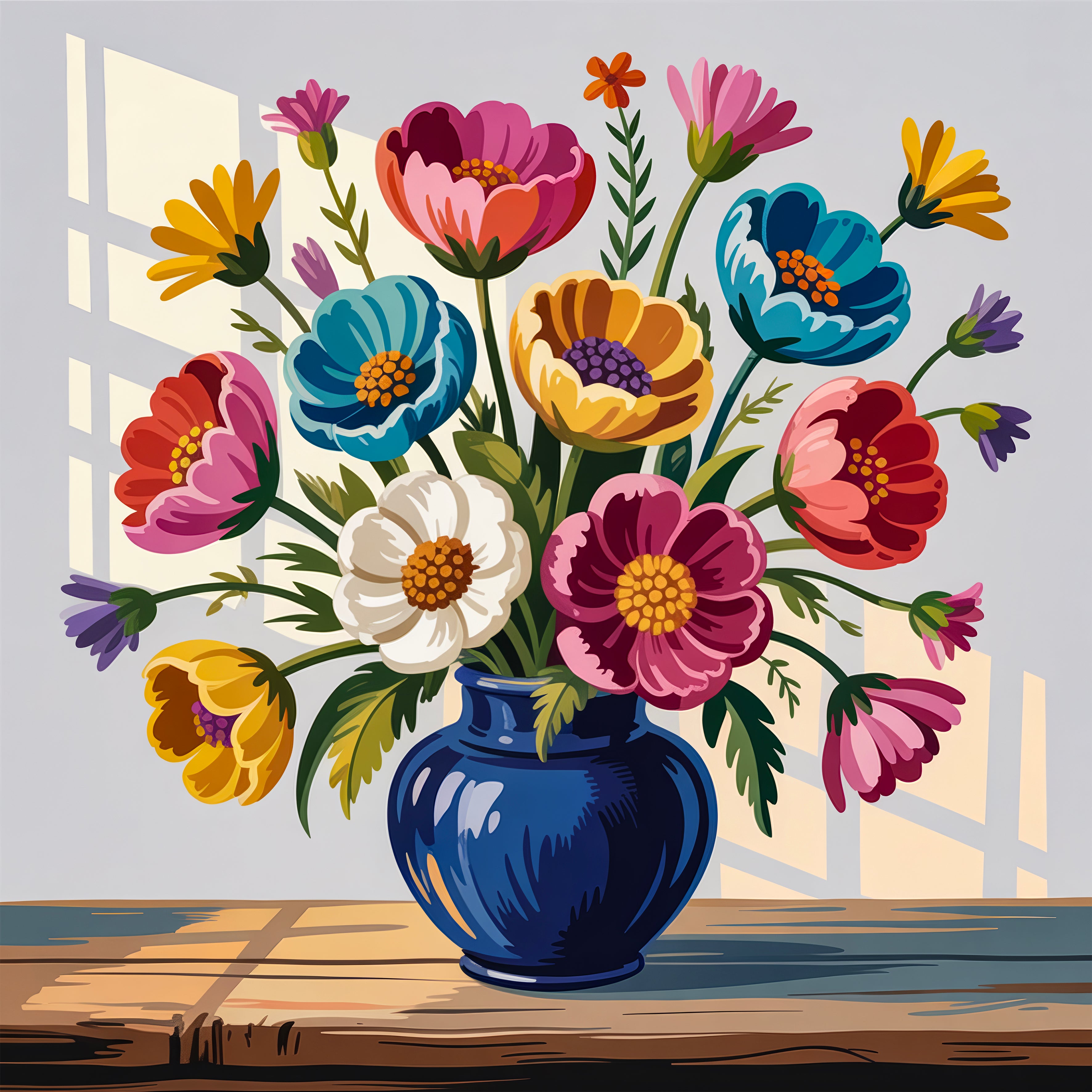 Diamond Painting - FLORAL MORNING