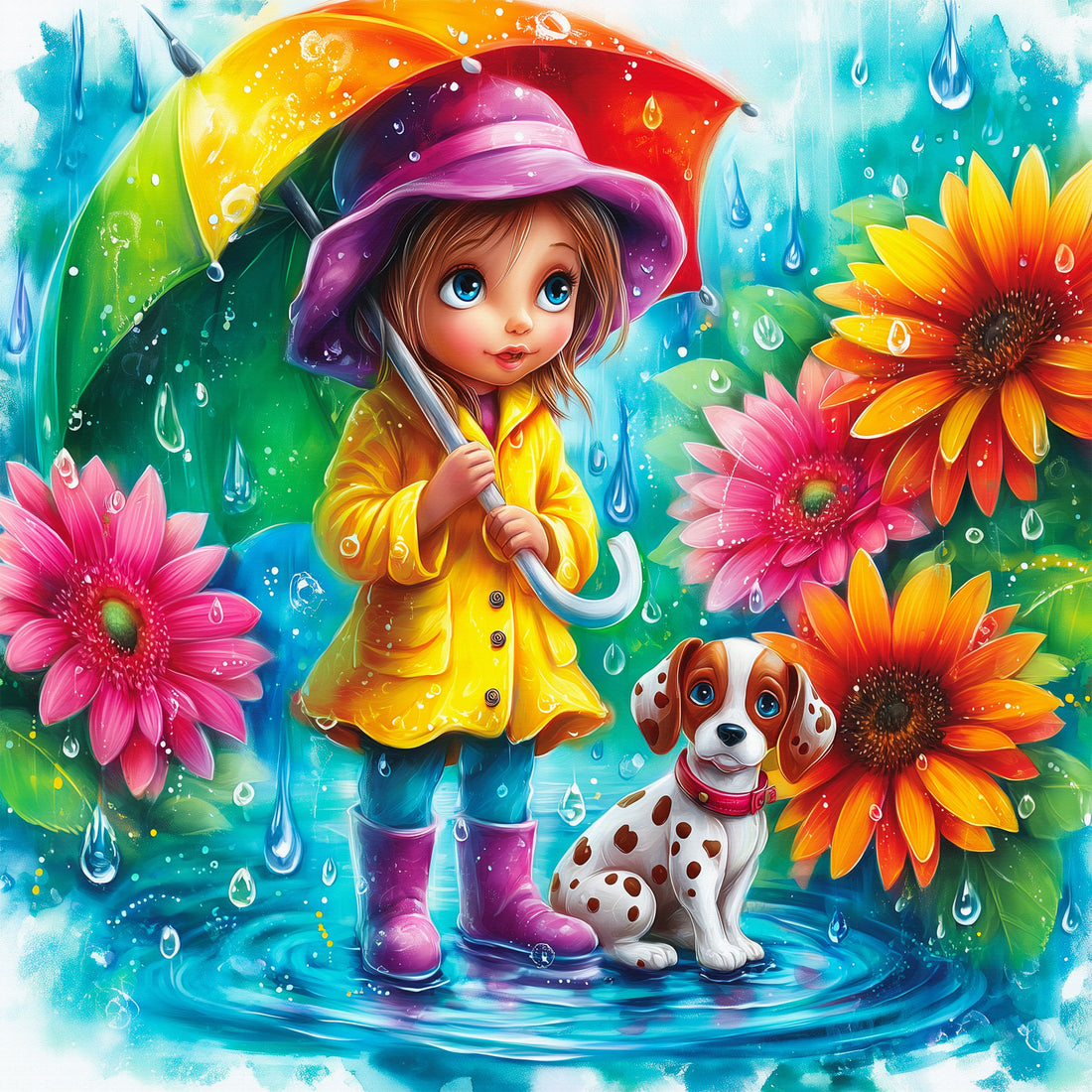 Diamond Painting -  BUBBLE BATH