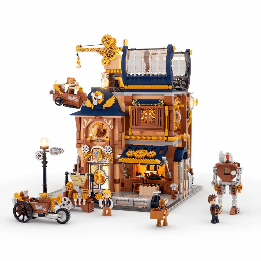 Lumibricks - STEAMPUNK MECHANICAL WORKSHOP