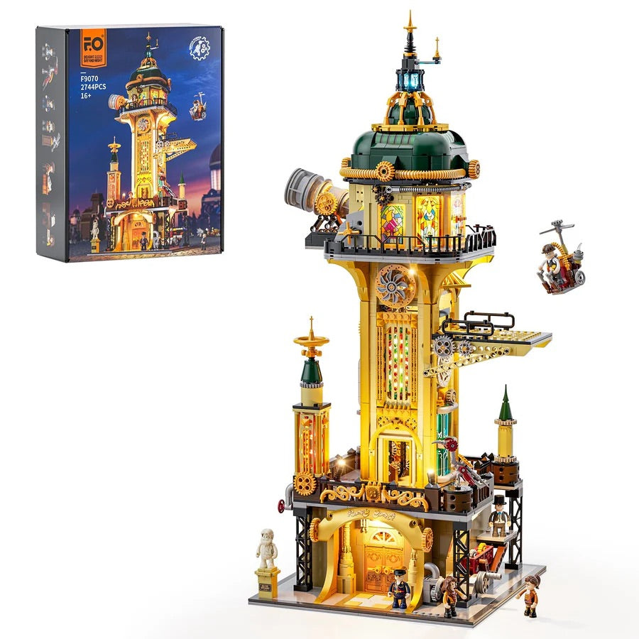Lumibricks - STEAMPUNK WATCH TOWER