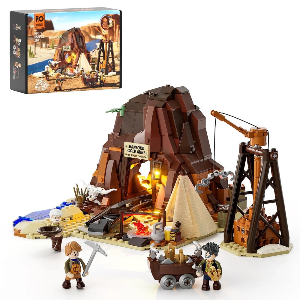 Lumibricks - OLD WEST GOLD MINE