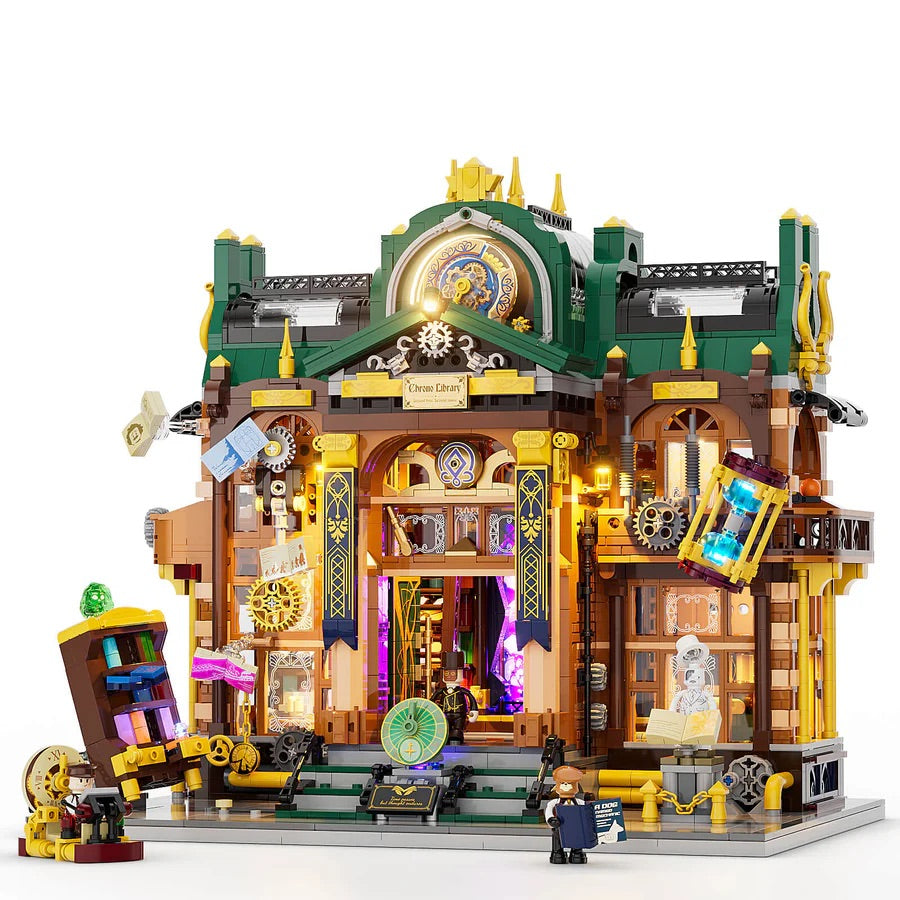 Lumibricks - STEAMPUNK TIME RIFT LIBRARY