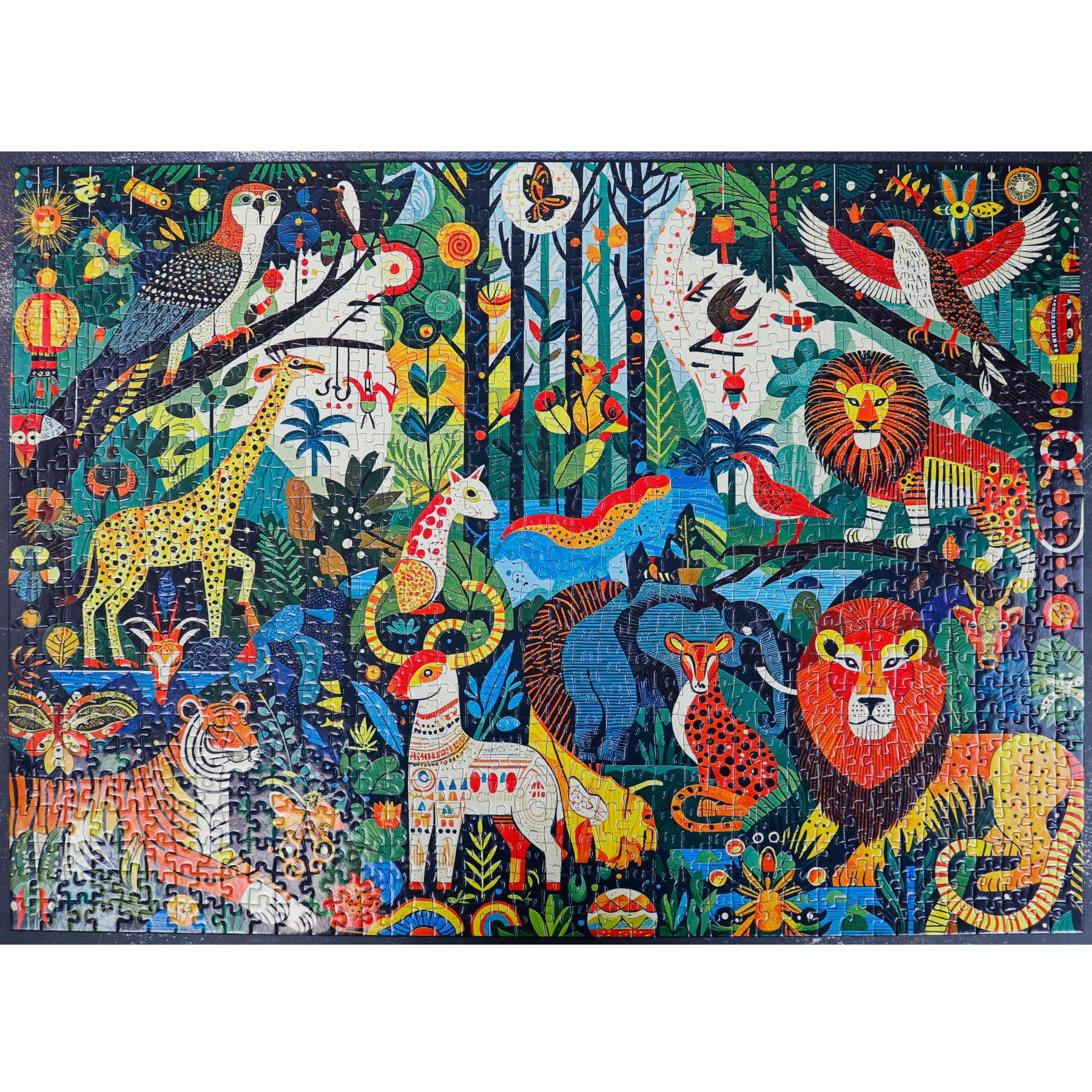 Puzzle -  BRIGHT JUNGLE VIBES