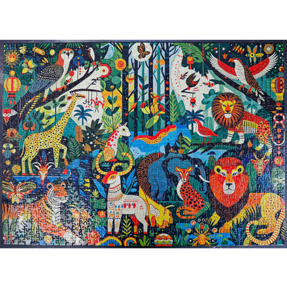 Puzzle -  BRIGHT JUNGLE VIBES