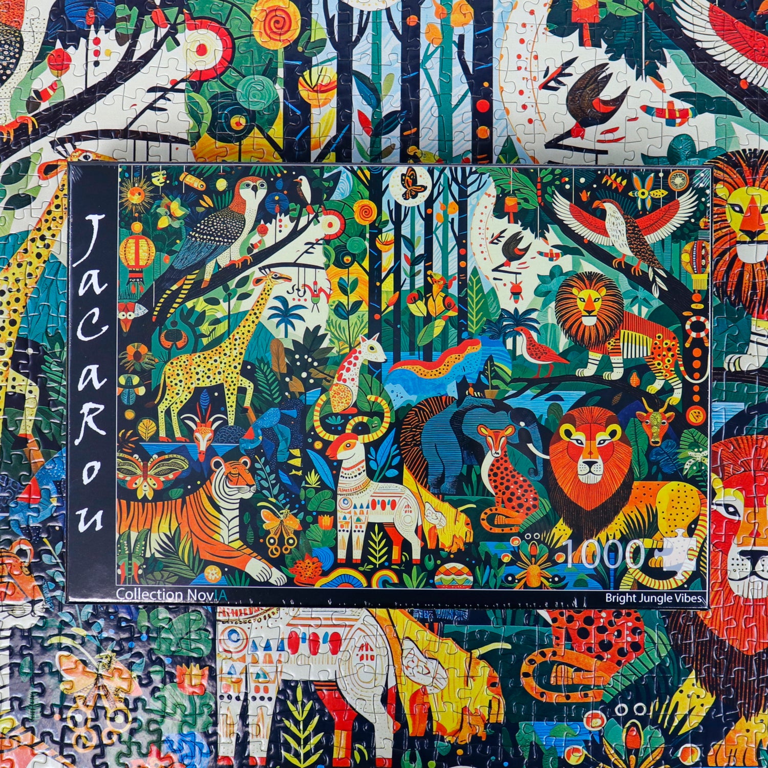 Puzzle -  BRIGHT JUNGLE VIBES