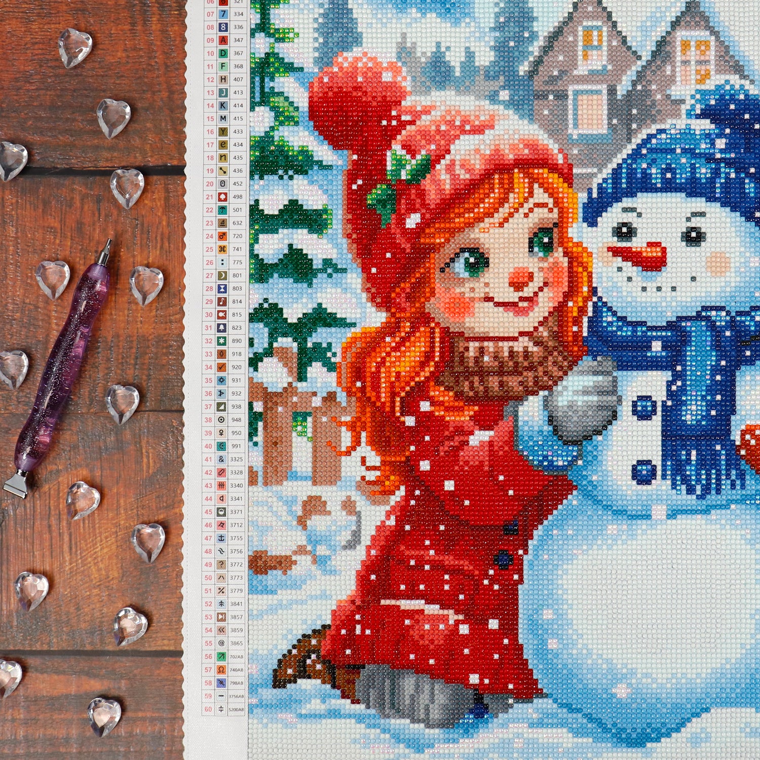 Diamond Painting - KIDS IN WINTER