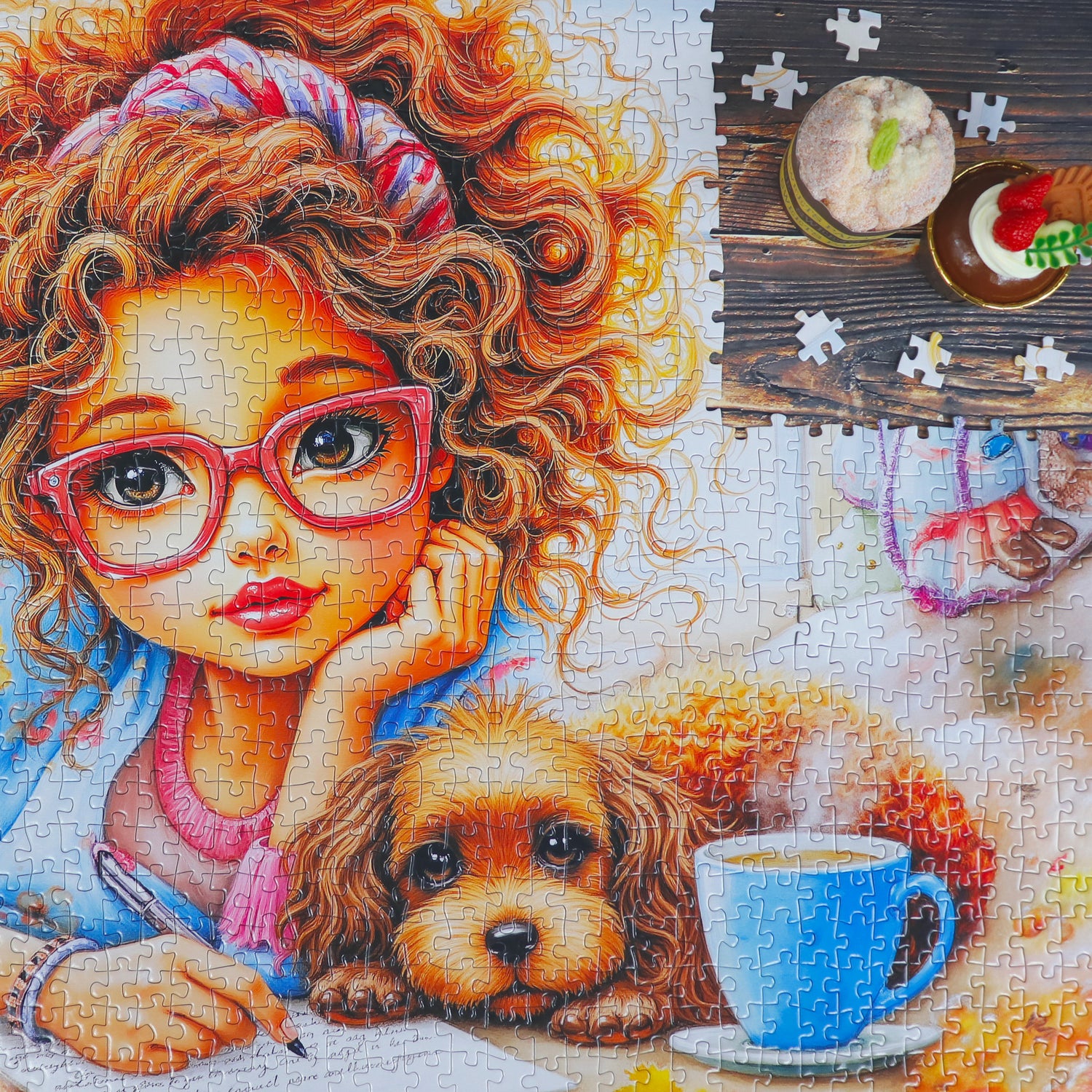 Puzzle - LETTERS &amp; PAWS