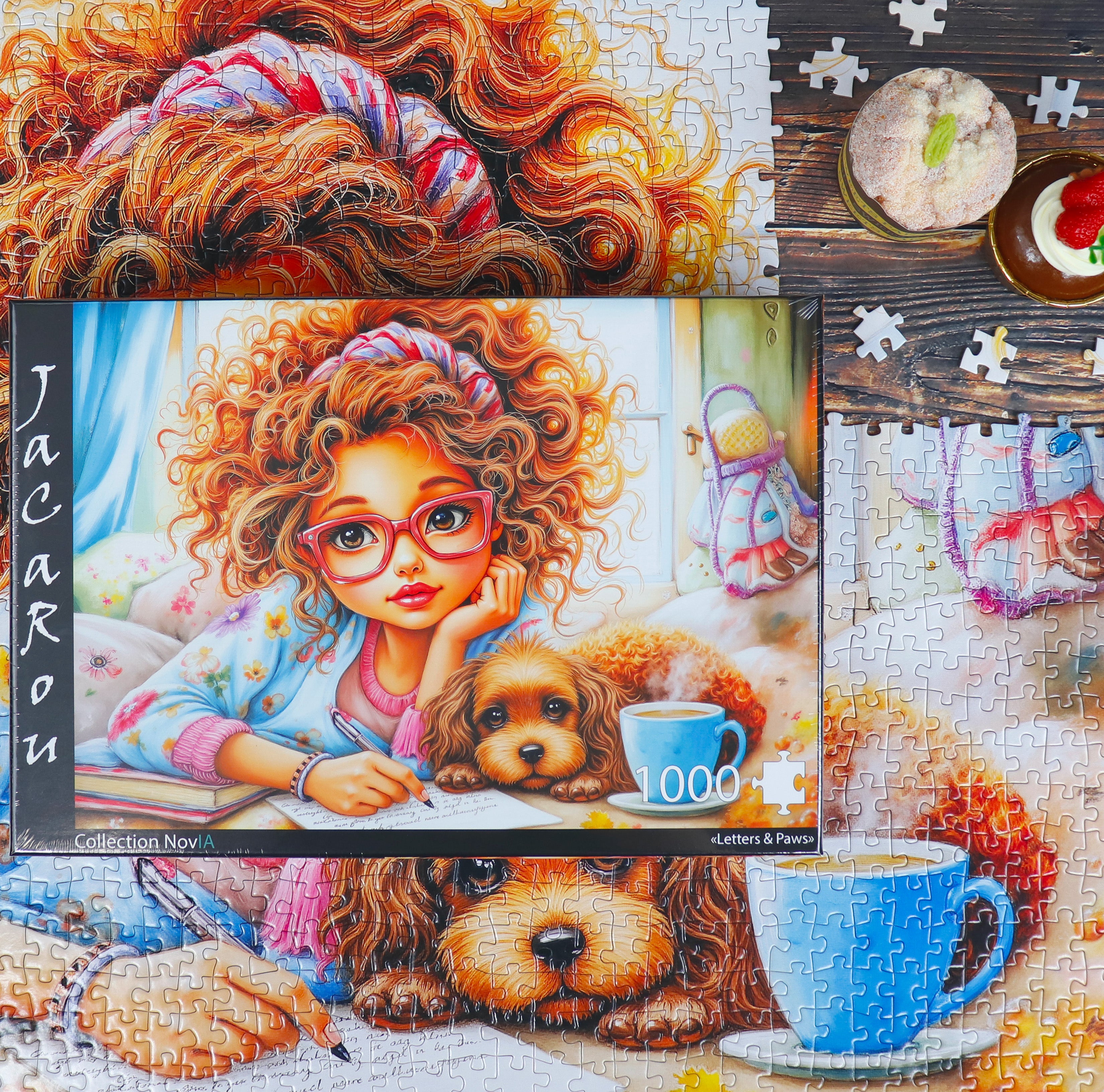 Puzzle - LETTERS &amp; PAWS