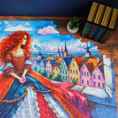 Puzzle - LOOKING BEYOND ROOFTOPS