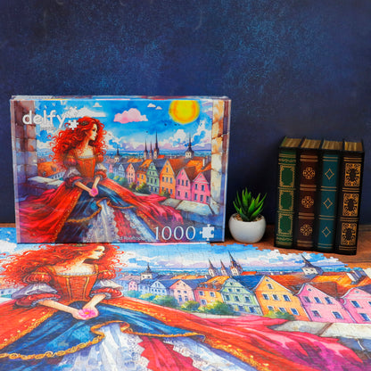 Puzzle - LOOKING BEYOND ROOFTOPS