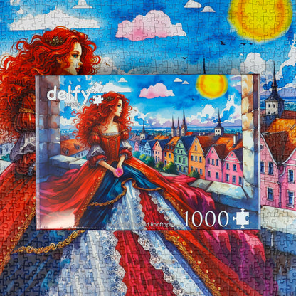 Puzzle - LOOKING BEYOND ROOFTOPS