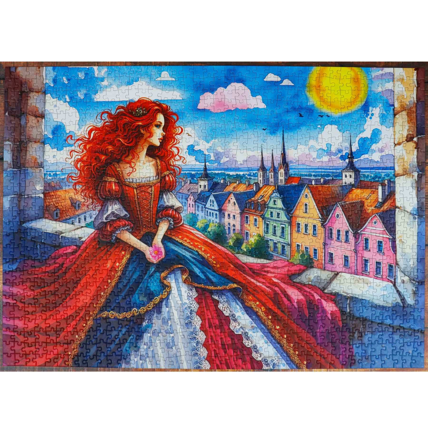 Puzzle - LOOKING BEYOND ROOFTOPS