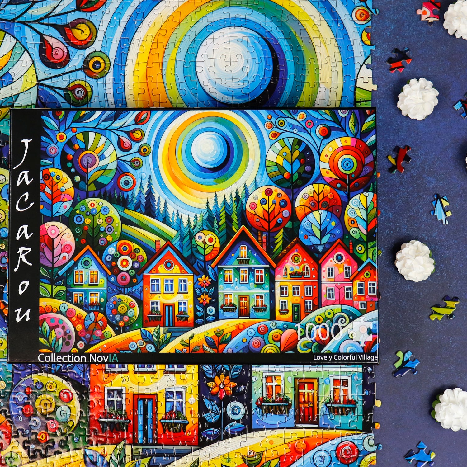 Puzzle -  LOVELY COLORFUL VILLAGE