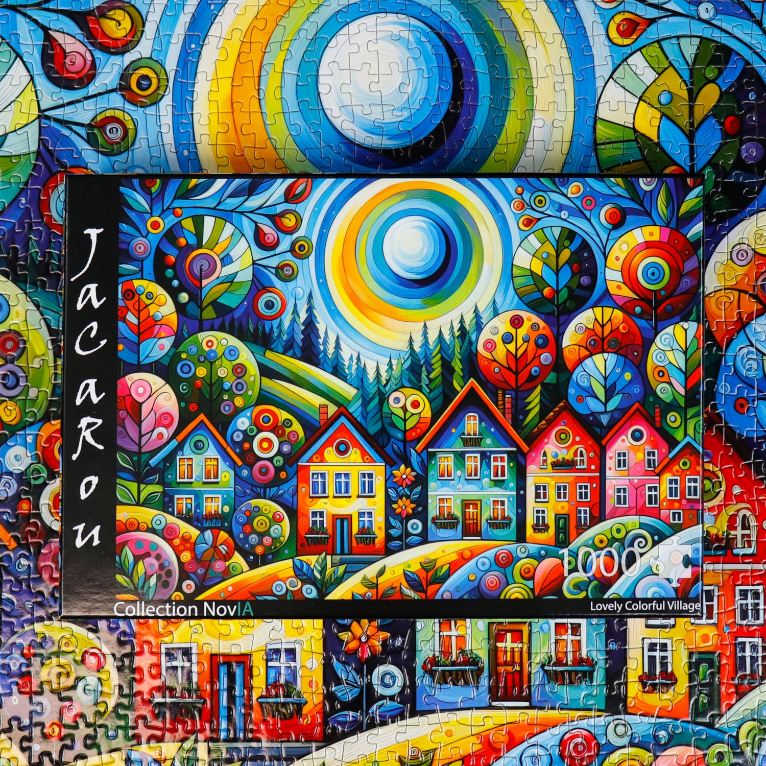 Puzzle -  LOVELY COLORFUL VILLAGE