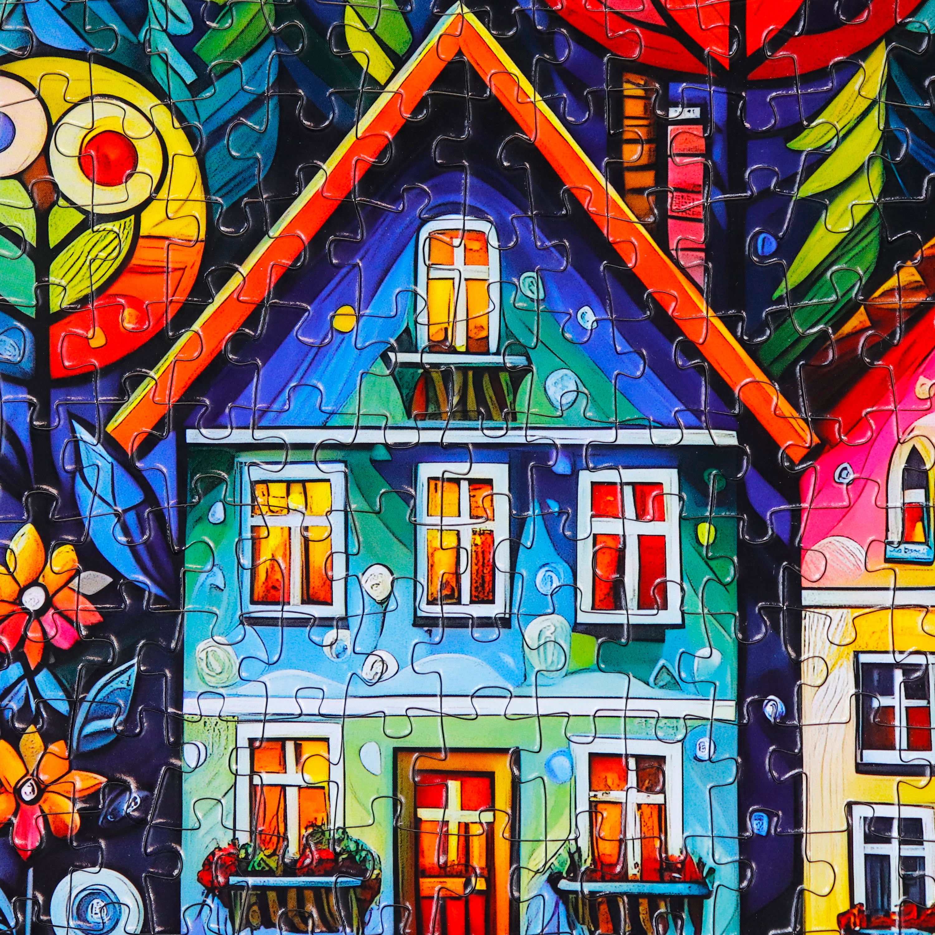 Puzzle -  LOVELY COLORFUL VILLAGE