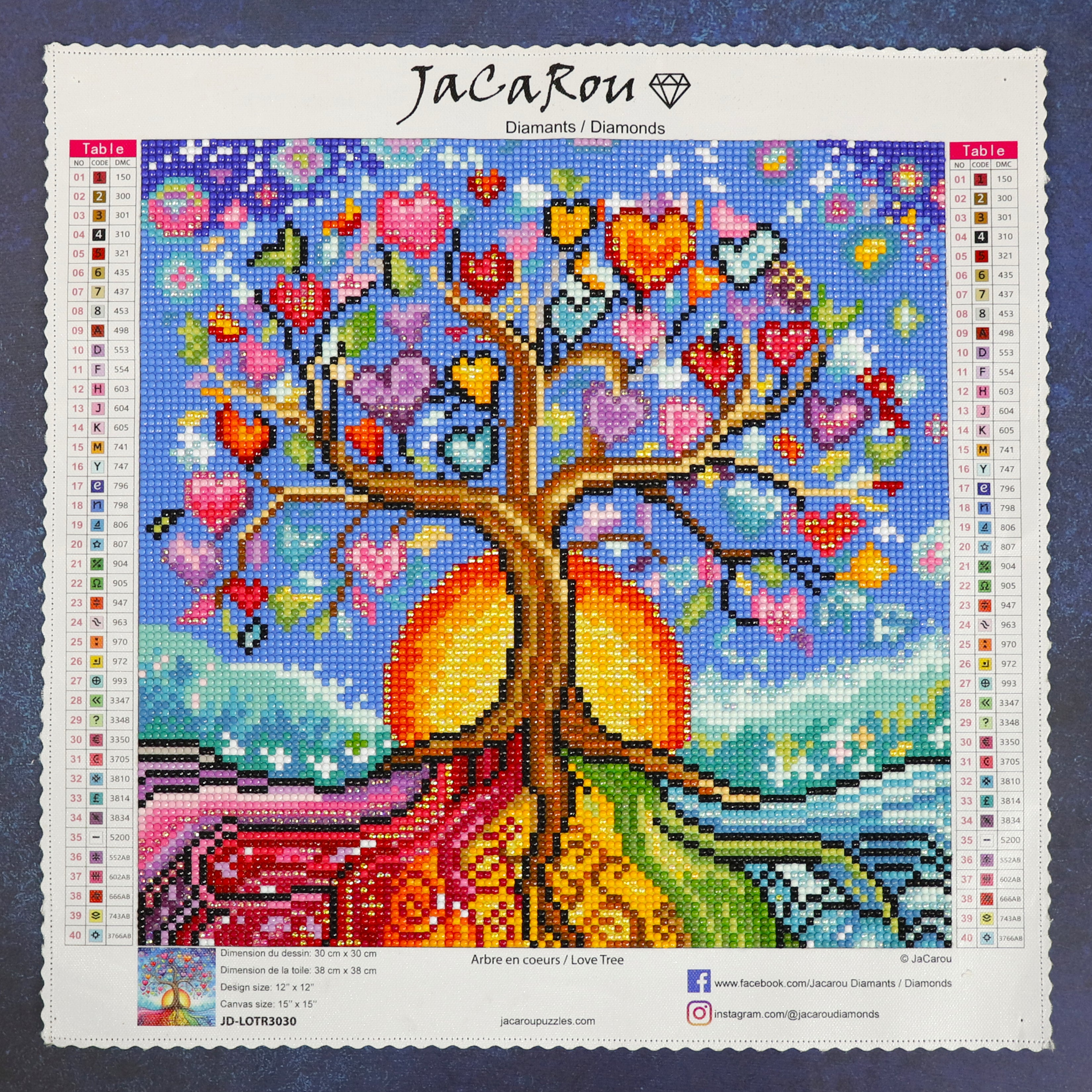Diamond Painting - LOVE TREE