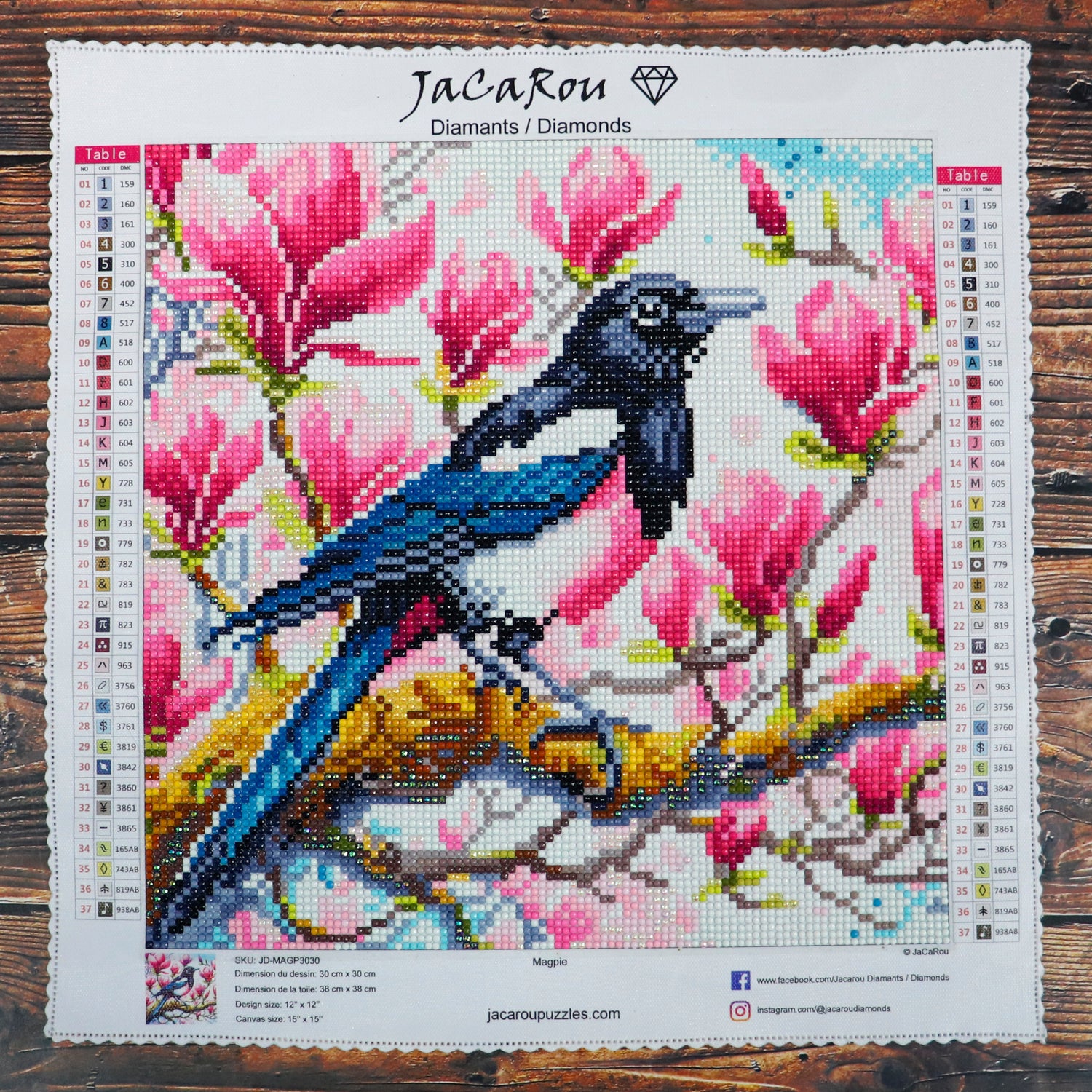 Diamond Painting -  MAGPIE