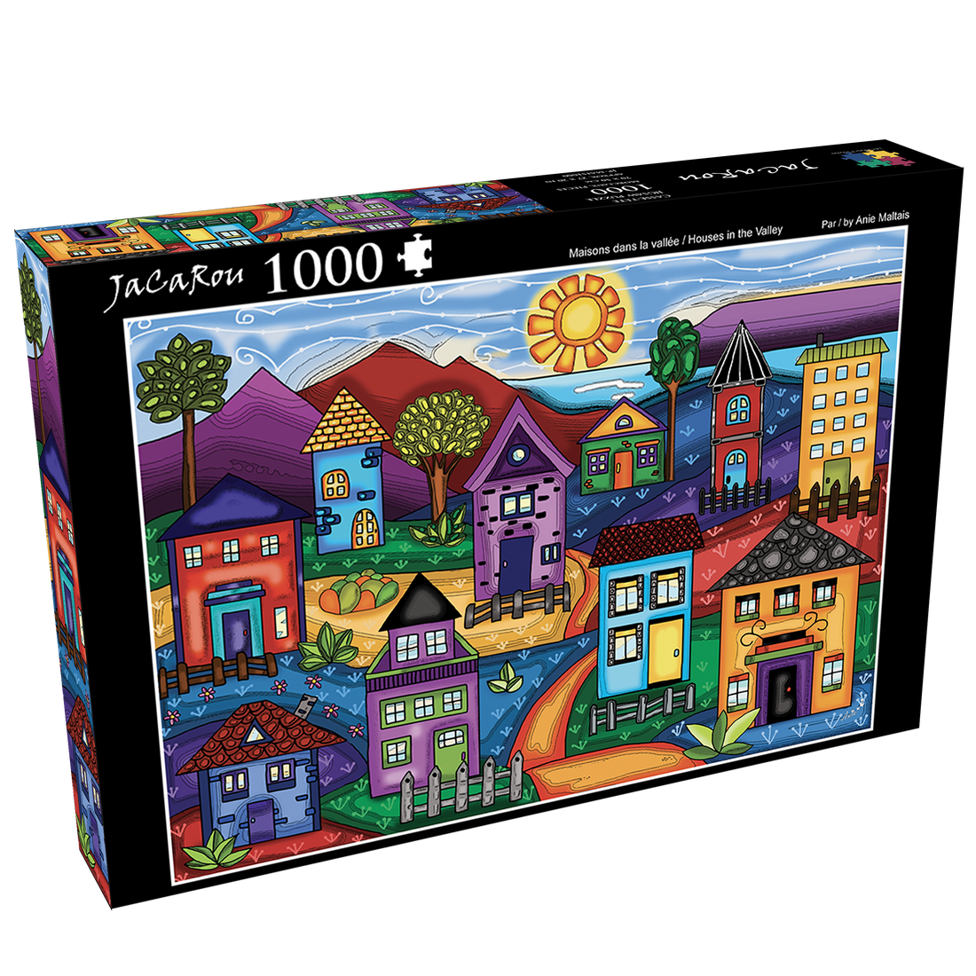 Puzzle - HOUSES IN THE VALLEY