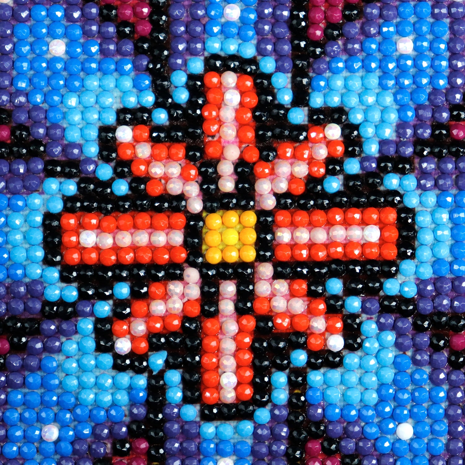 Broderie de diamants RONDS -  MANDALA FLEURI