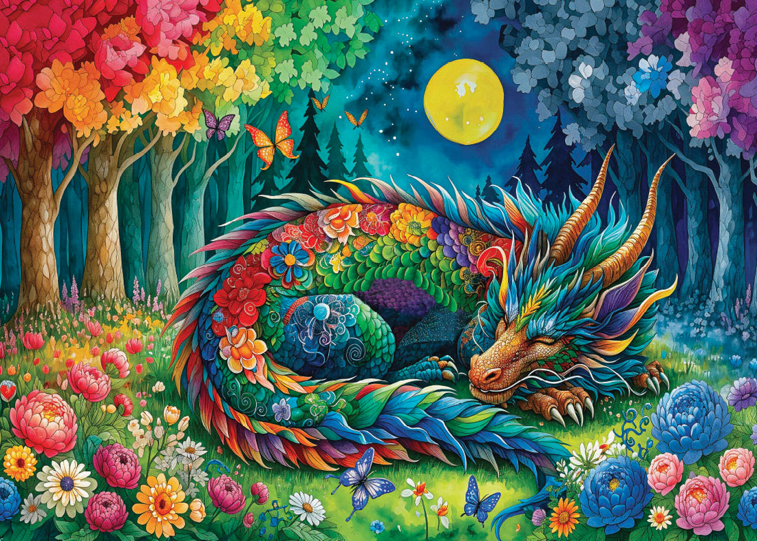 Casse-Tête - MOONLIT DRAGON DREAMS