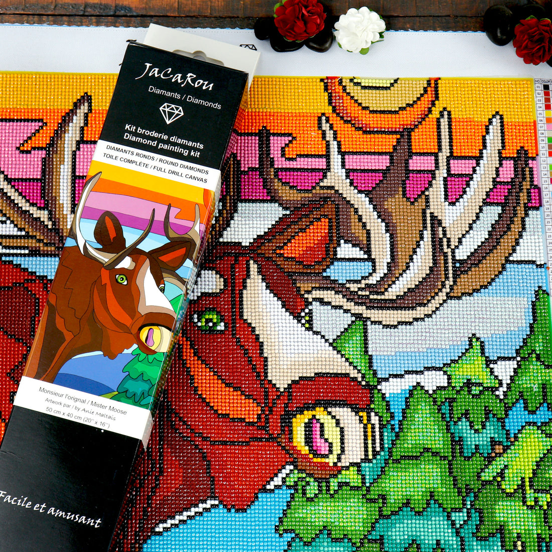Diamond Painting - MISTER MOOSE
