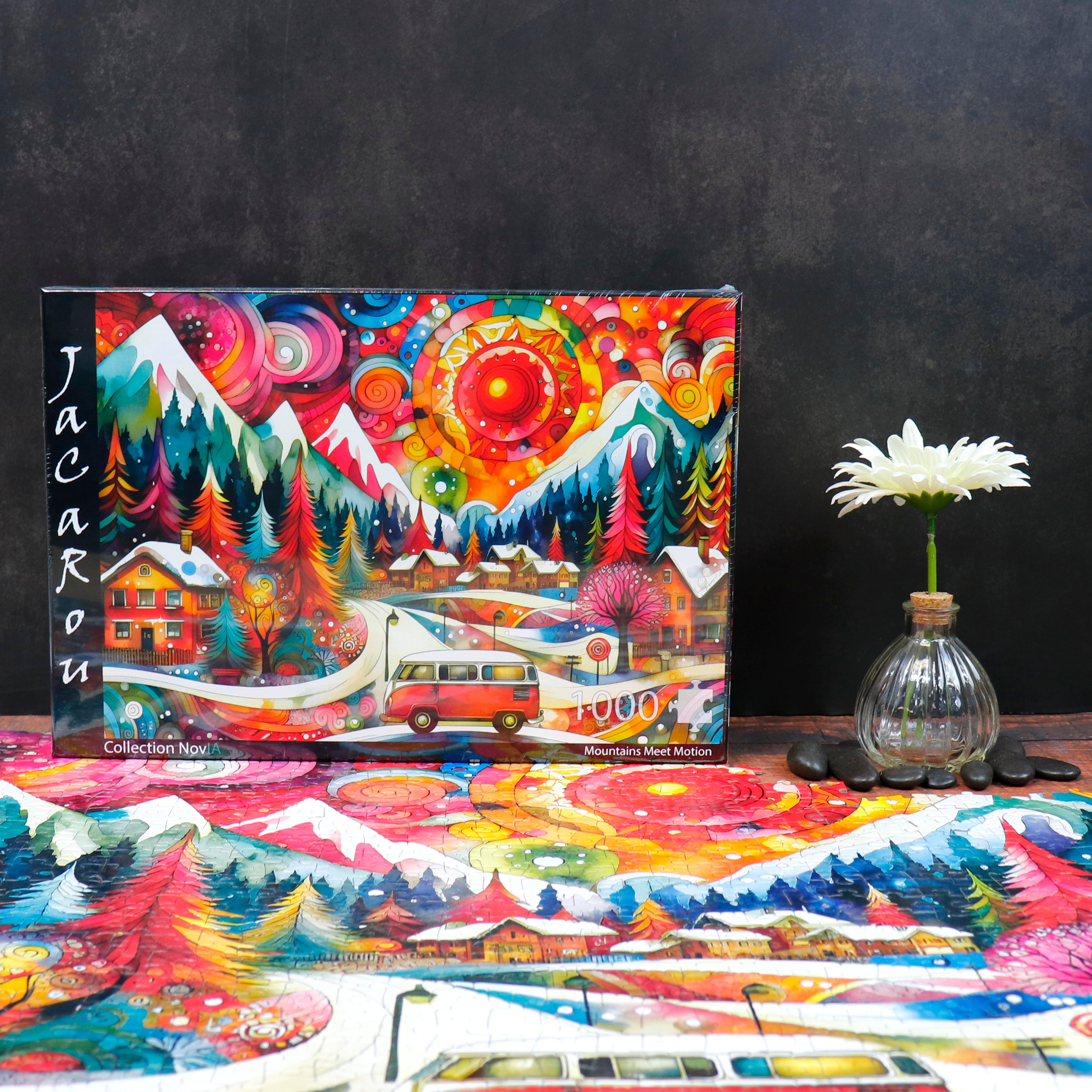 Puzzle -  MOUNTAINS MEET MOTION