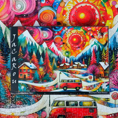 Puzzle -  MOUNTAINS MEET MOTION